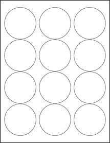 Templates for Round Labels