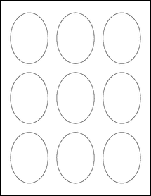 Sheet of 2.13" x 2.88" Weatherproof Gloss Inkjet labels