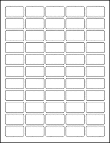 Sheet of 1.45" x 0.8"  labels