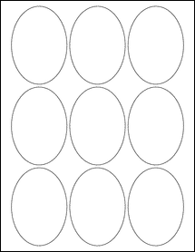 Sheet of 2.44094" x 3.4252"  labels