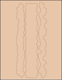 Sheet of 0" x 0" Light Tan labels