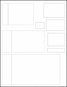Sheet of 0" x 0"  labels