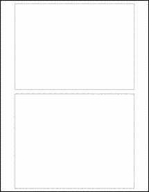 Sheet of 6.875" x 4.95312"  labels