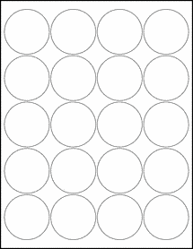 circle template for word