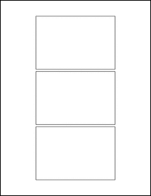 4.5" x 3" Blank Label Template - OL5495