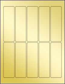 Gold Foil Laser - OL6230 - 1.43" x 4.631"