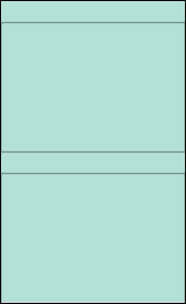 Sheet of 8.5" x 6" Pastel Green labels