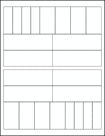 Sheet of Custom - See Sample 100% Recycled White labels