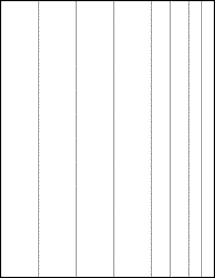 Sheet of 8.5" x 11"  labels