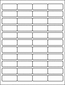 blank rectangular sticker