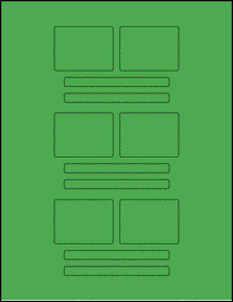 Sheet of Digital Video True Green labels