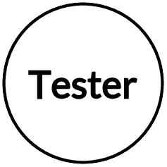 0.75" Circle Cosmetic "Tester" Labels - Pre-Printed Labels - Circle - 108 Labels/Sheet