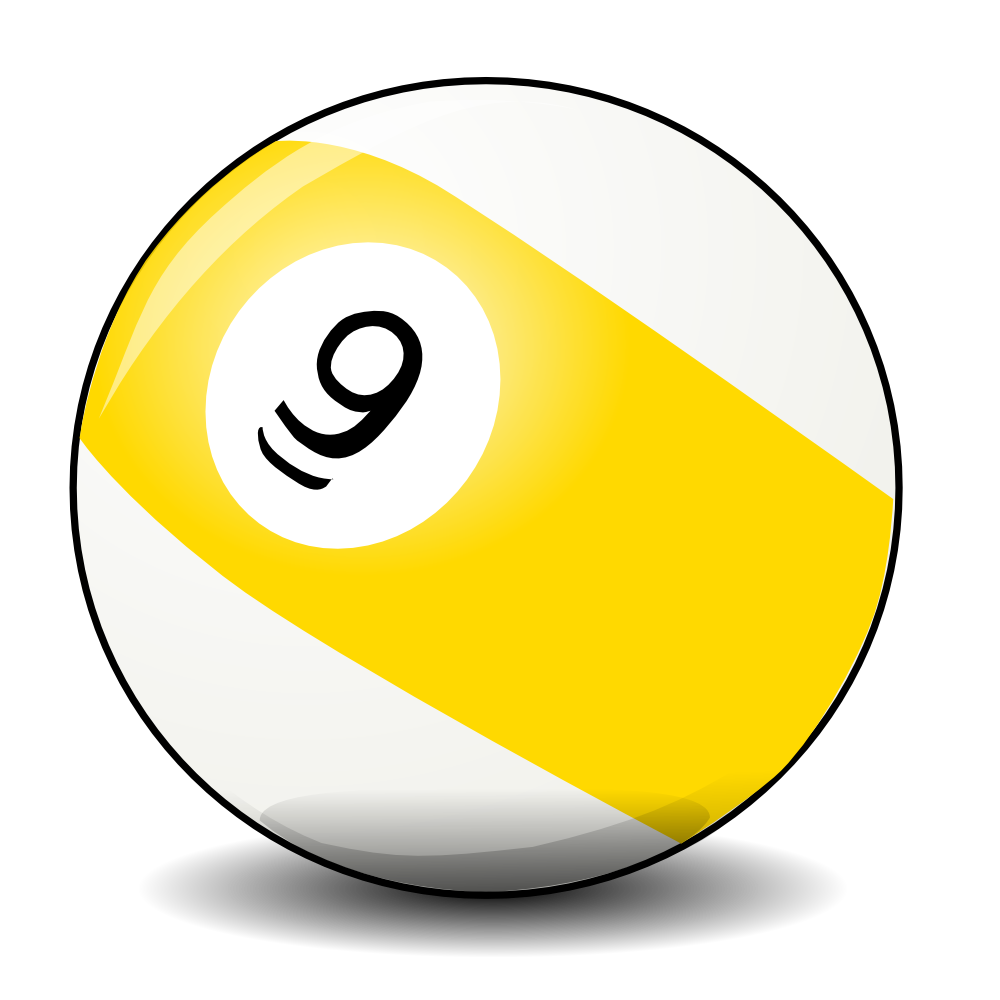 OnlineLabels Clip Art - 9 Ball