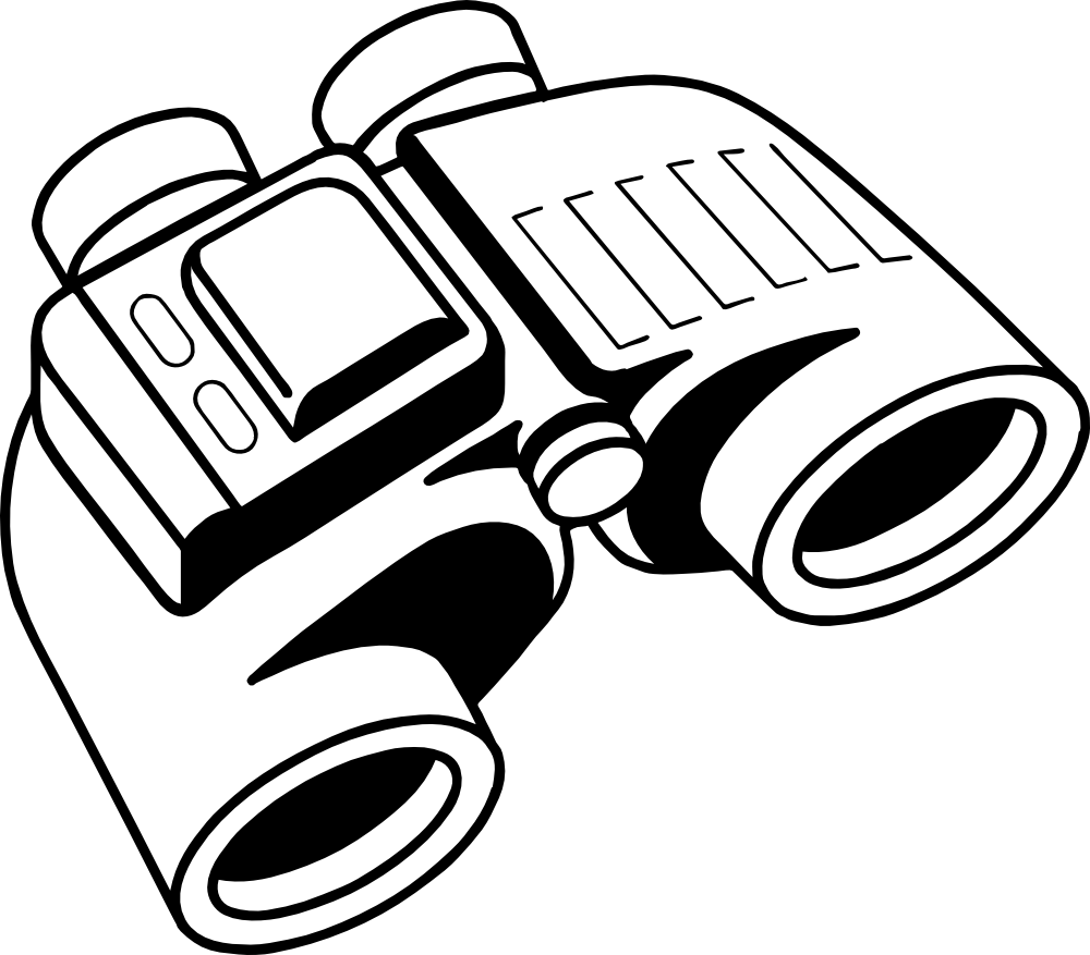 OnlineLabels Clip Art - Architetto -- Binocolo