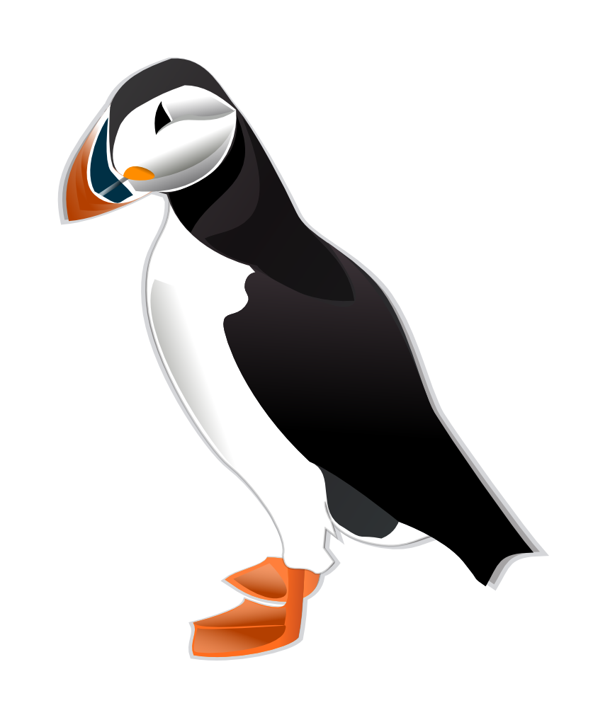 OnlineLabels Clip Art - Puffin