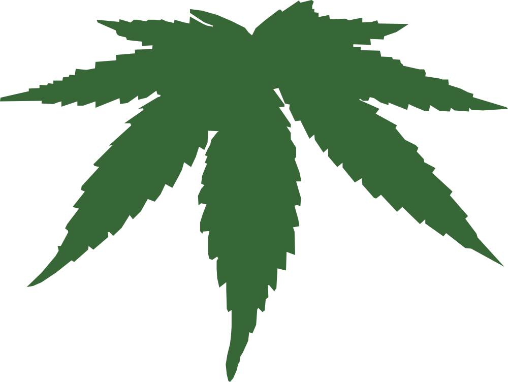 Onlinelabels Clip Art Cannabis Leaf