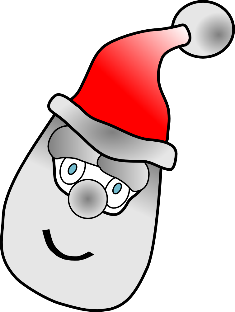 OnlineLabels Clip Art - Father Christmas