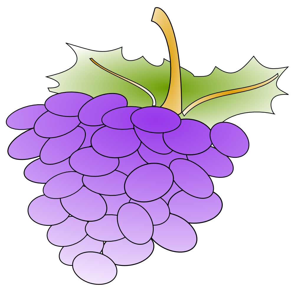 OnlineLabels Clip Art - Grapes (1000 x 985 Pixel)