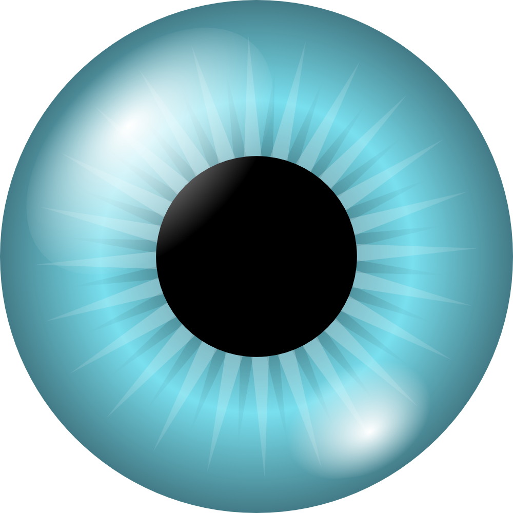 OnlineLabels Clip Art - Iris And Pupil