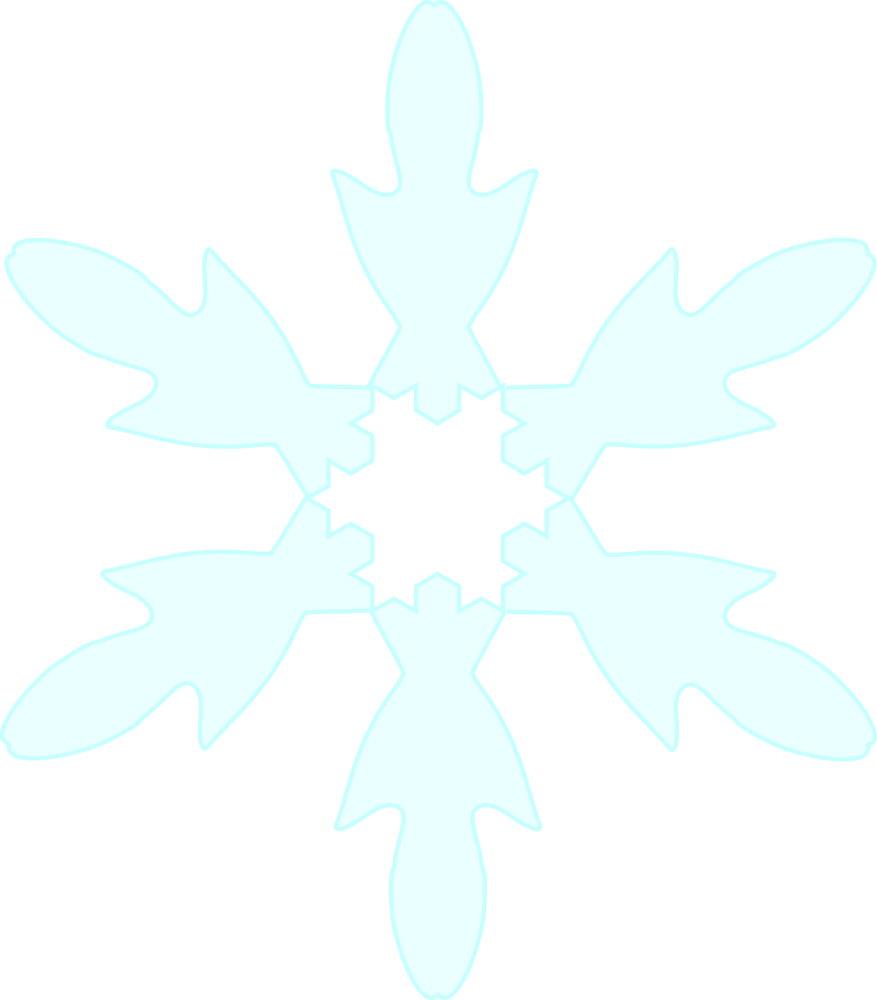 OnlineLabels Clip Art - Snowflake 2