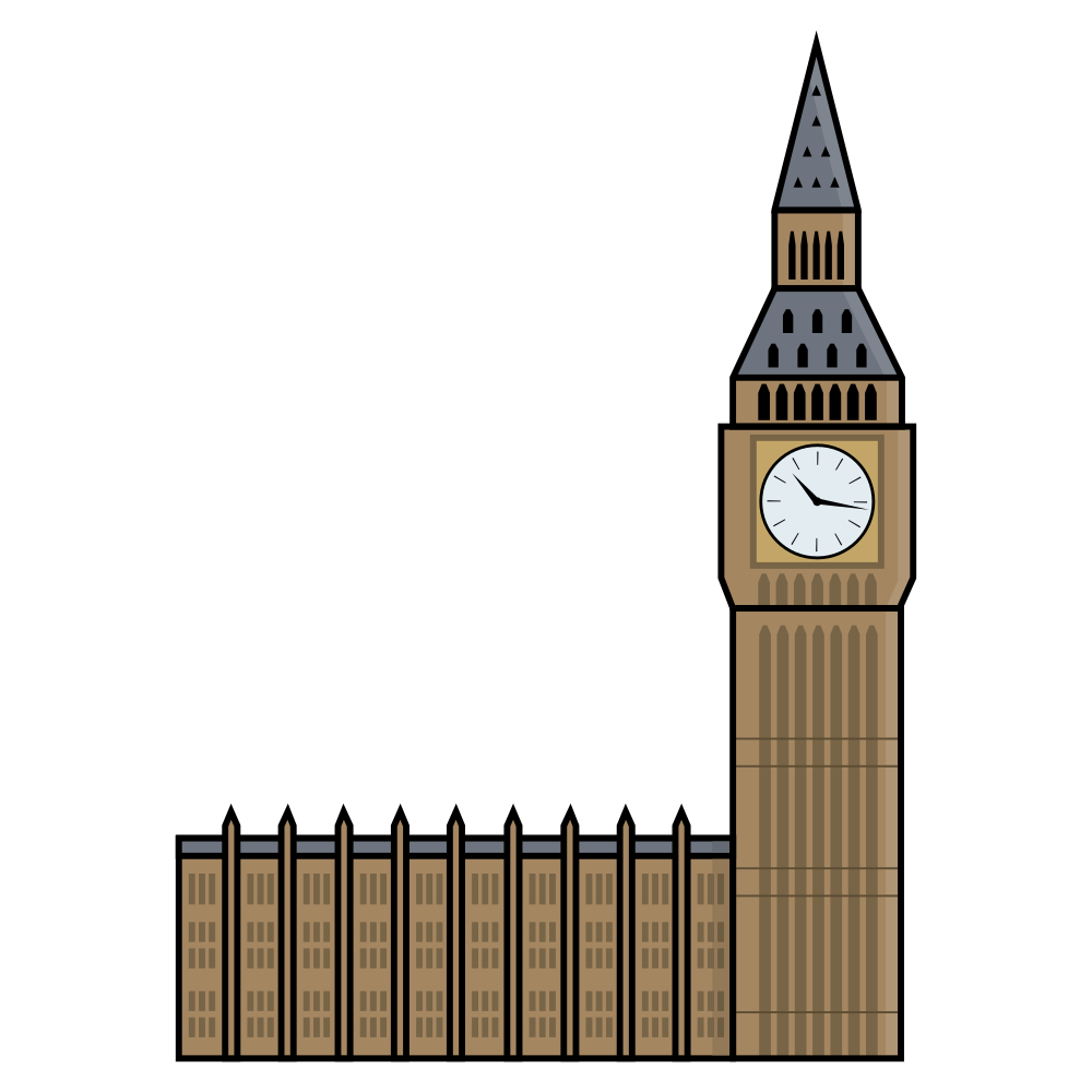 Onlinelabels Clip Art Big Ben Tower Illustration | Images and Photos finder