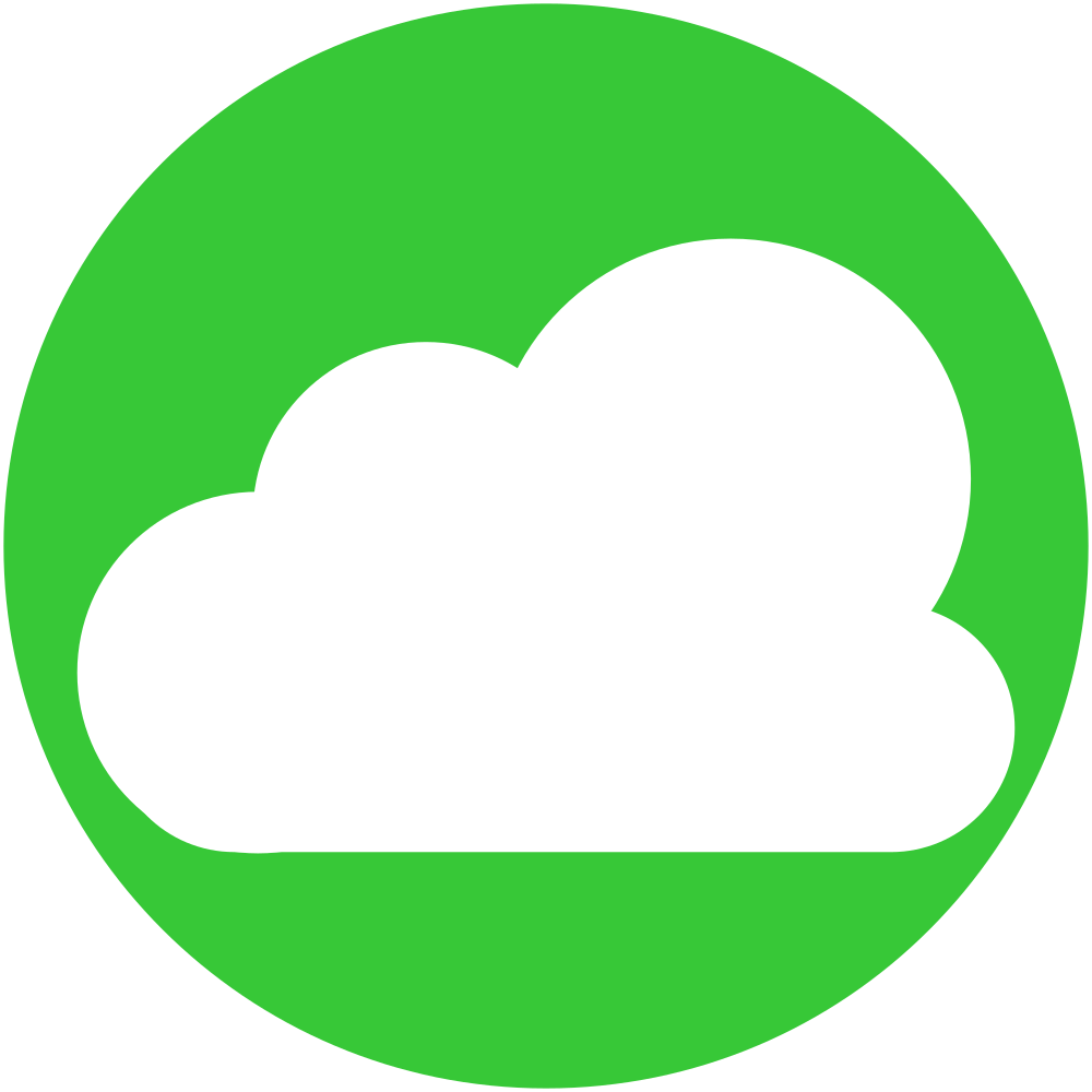 OnlineLabels Clip Art - Cloud Icon