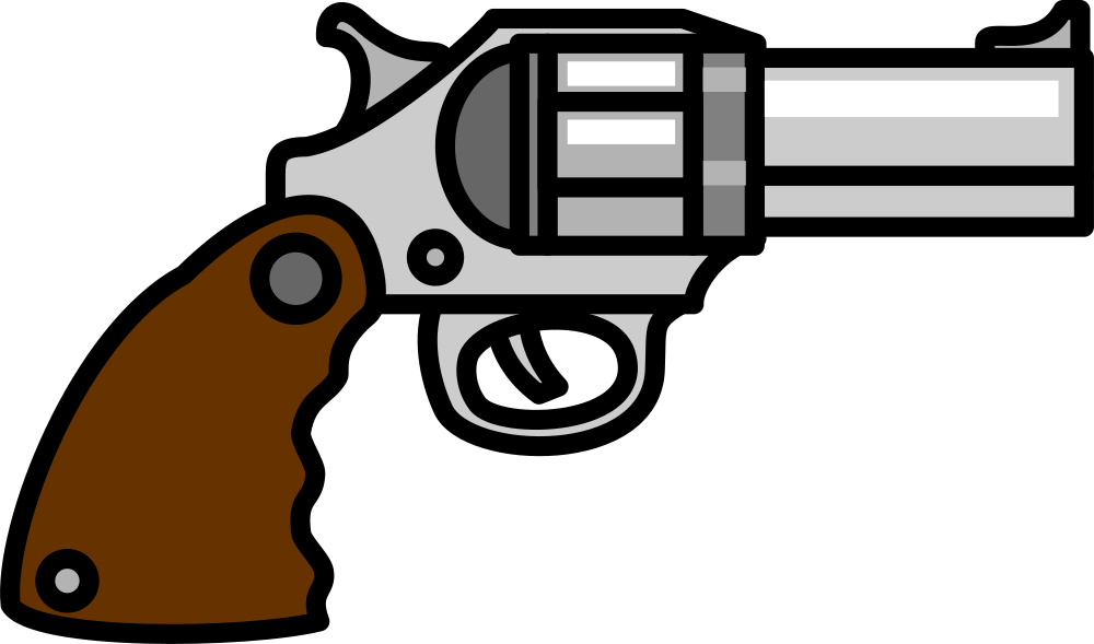 OnlineLabels Clip Art - Gun 3