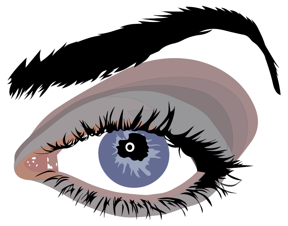 Onlinelabels Clip Art Female Eye