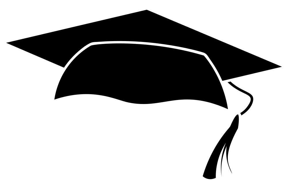 OnlineLabels Clip Art - Graduation Cap Icon