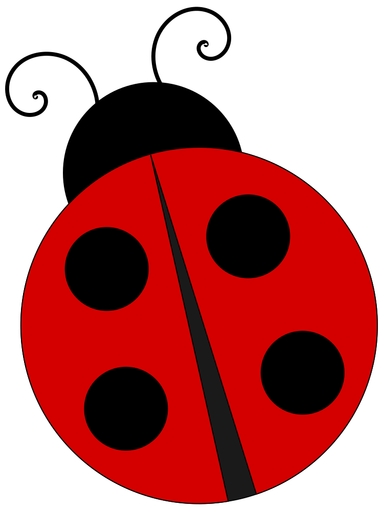 OnlineLabels Clip Art Ladybug