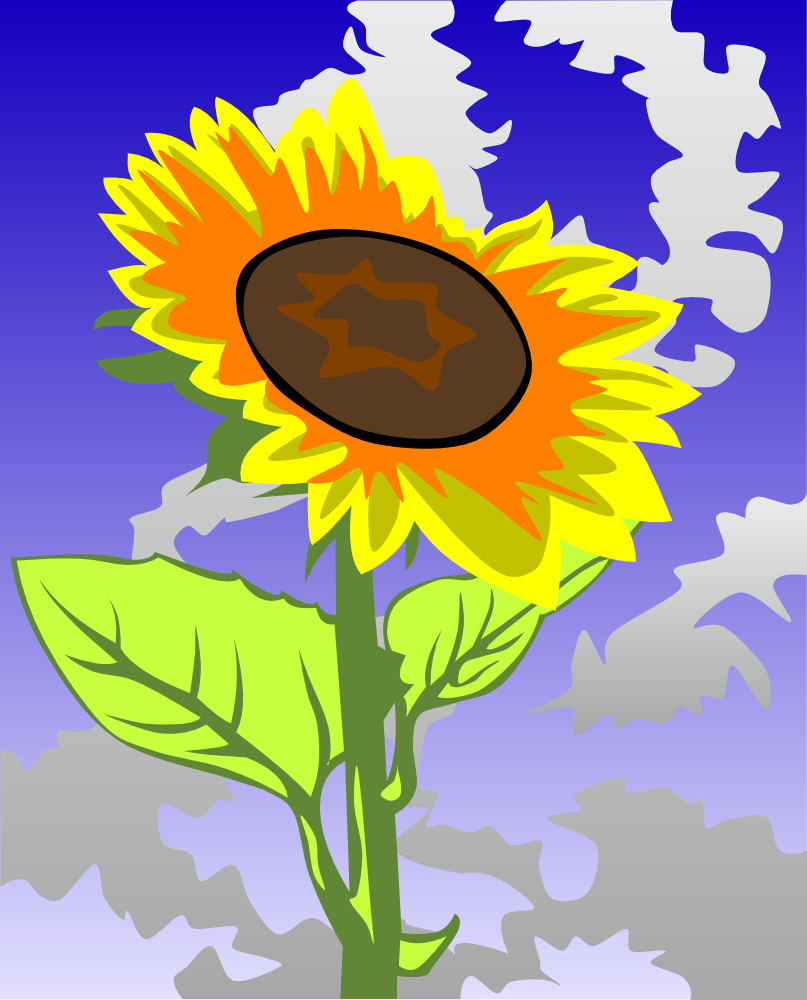 Free Free 334 Realistic Clipart Sunflower Svg SVG PNG EPS DXF File