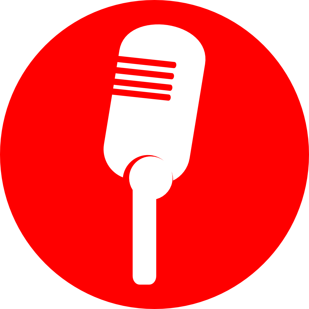 OnlineLabels Clip Art - Icon Microphone