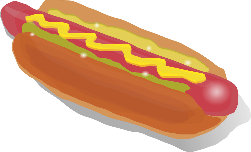 OnlineLabels Clip Art Hot Dog
