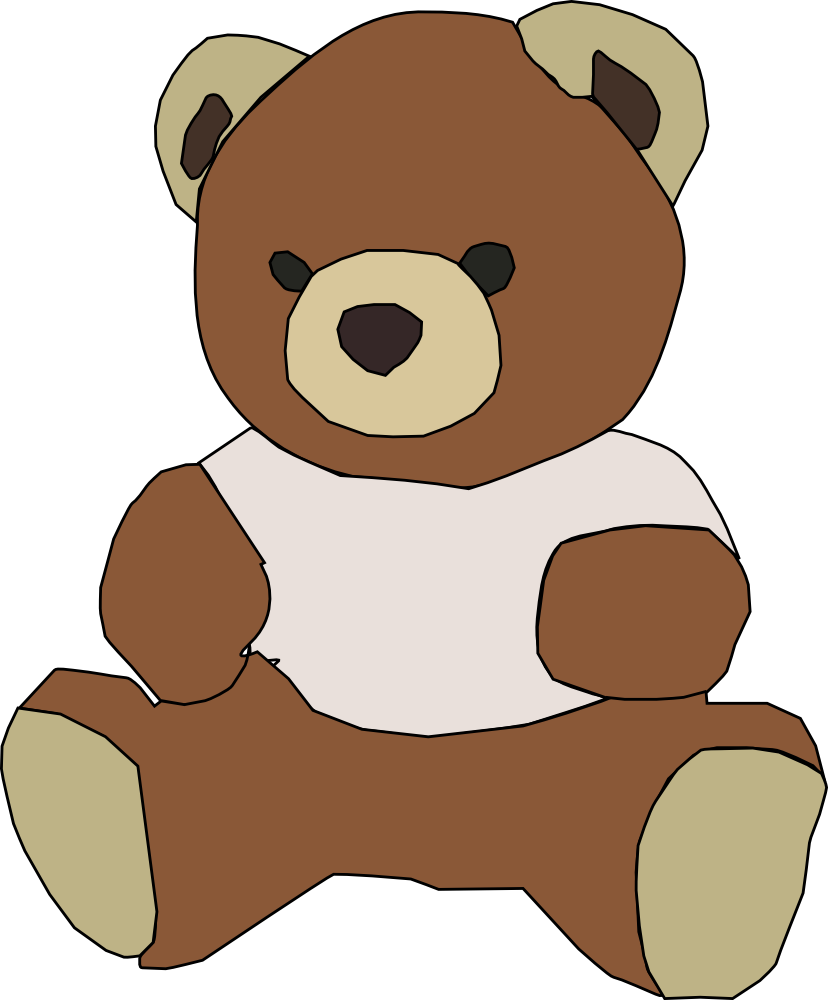 Onlinelabels Clip Art Teddy Bear