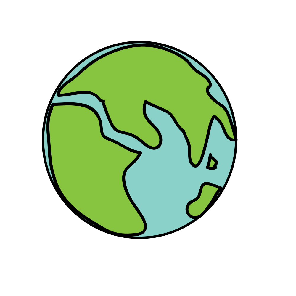 OnlineLabels Clip Art - Green Earth