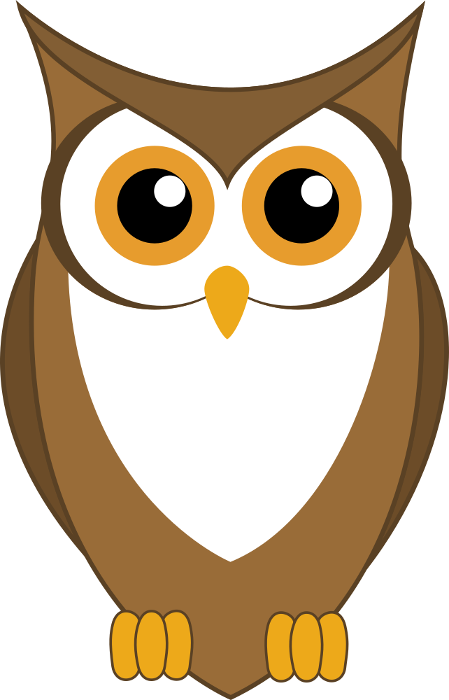 Download OnlineLabels Clip Art - Owl Vector