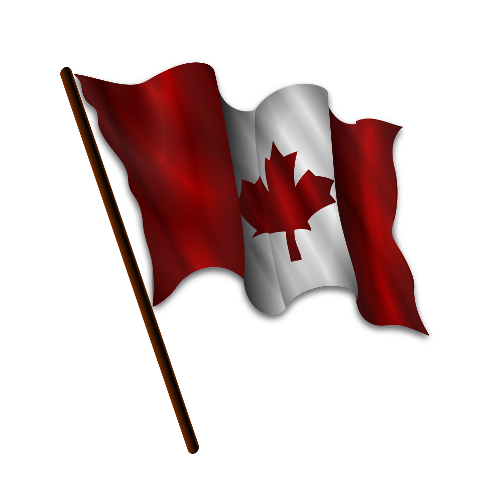 clip art canadian flag free - photo #40