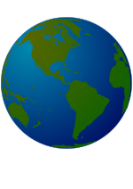 OnlineLabels Clip Art - World Map More Detail