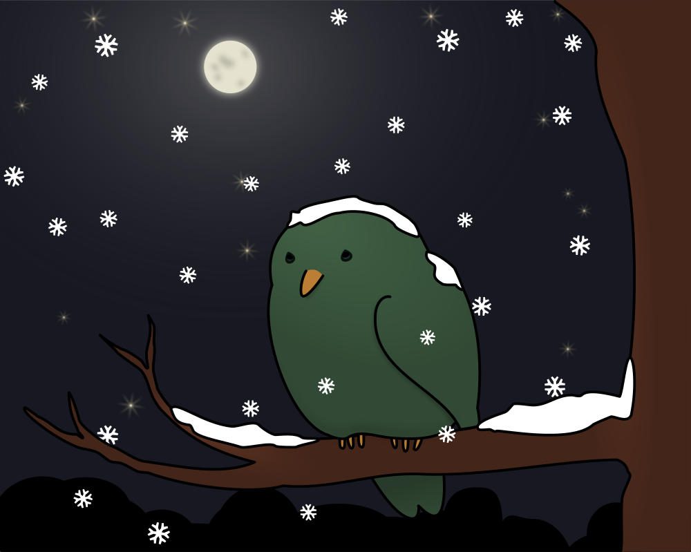 onlinelabels clip art snowing again