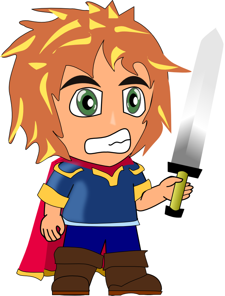 Download OnlineLabels Clip Art - Konrad Chibi