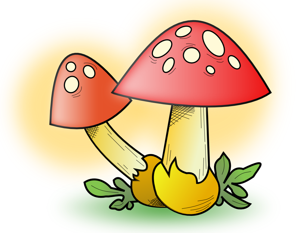 OnlineLabels Clip Art - Mushroom