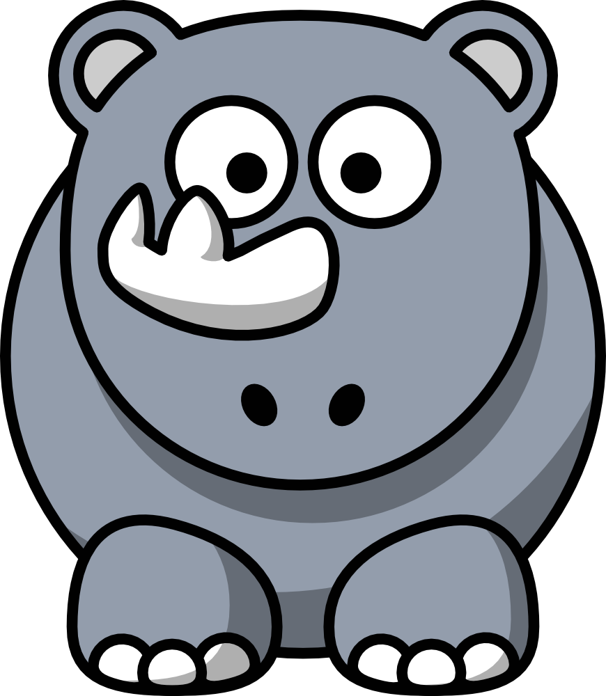 Free Cartoon Rhino Download Free Cartoon Rhino Png Im - vrogue.co