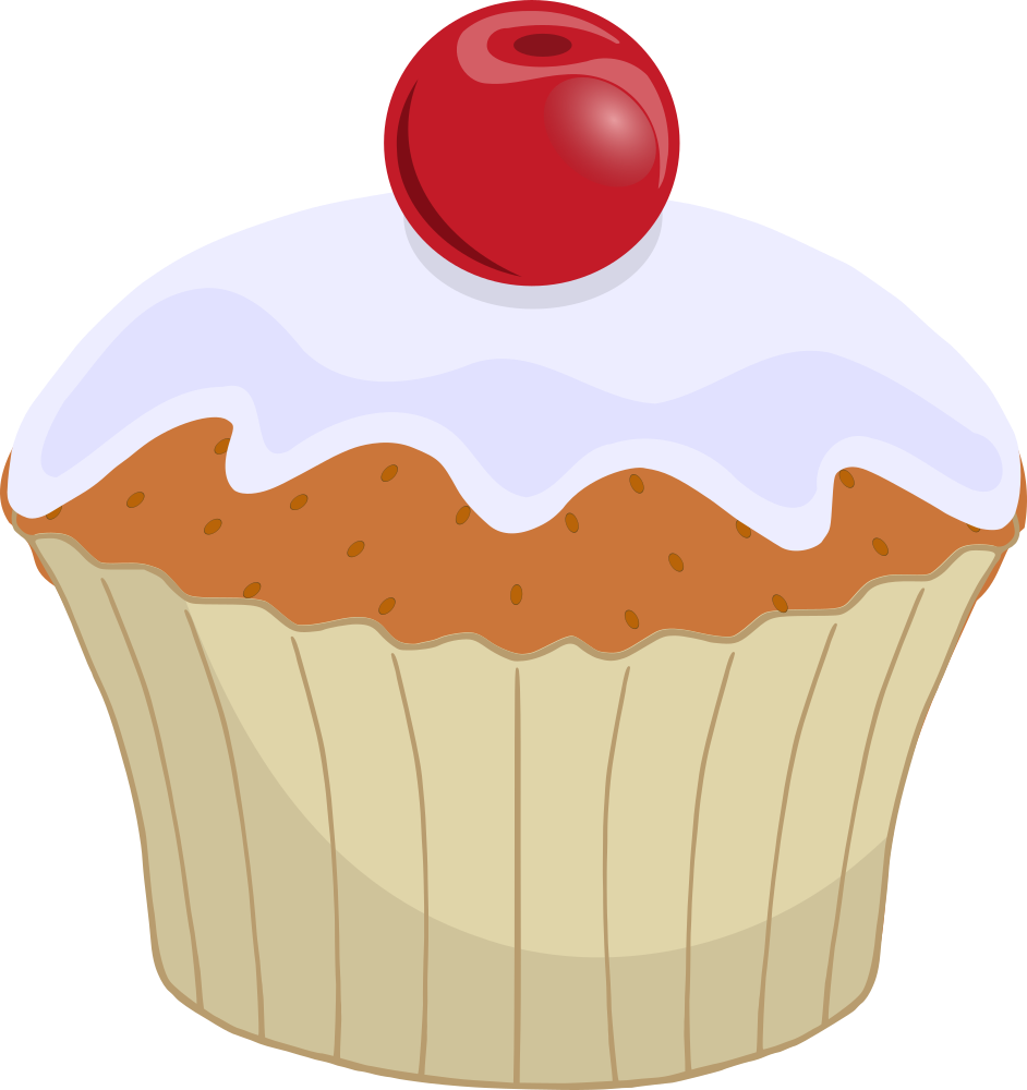 OnlineLabels Clip Art - Cupcake