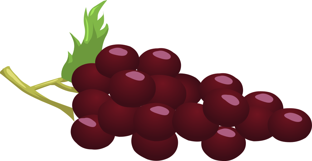 OnlineLabels Clip Art - Grapes