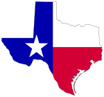 OnlineLabels Clip Art - Flag Of The State Of Texas