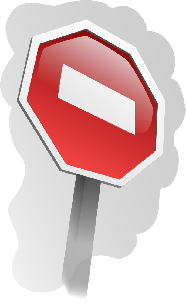 OnlineLabels Clip Art - Stop Sign 1