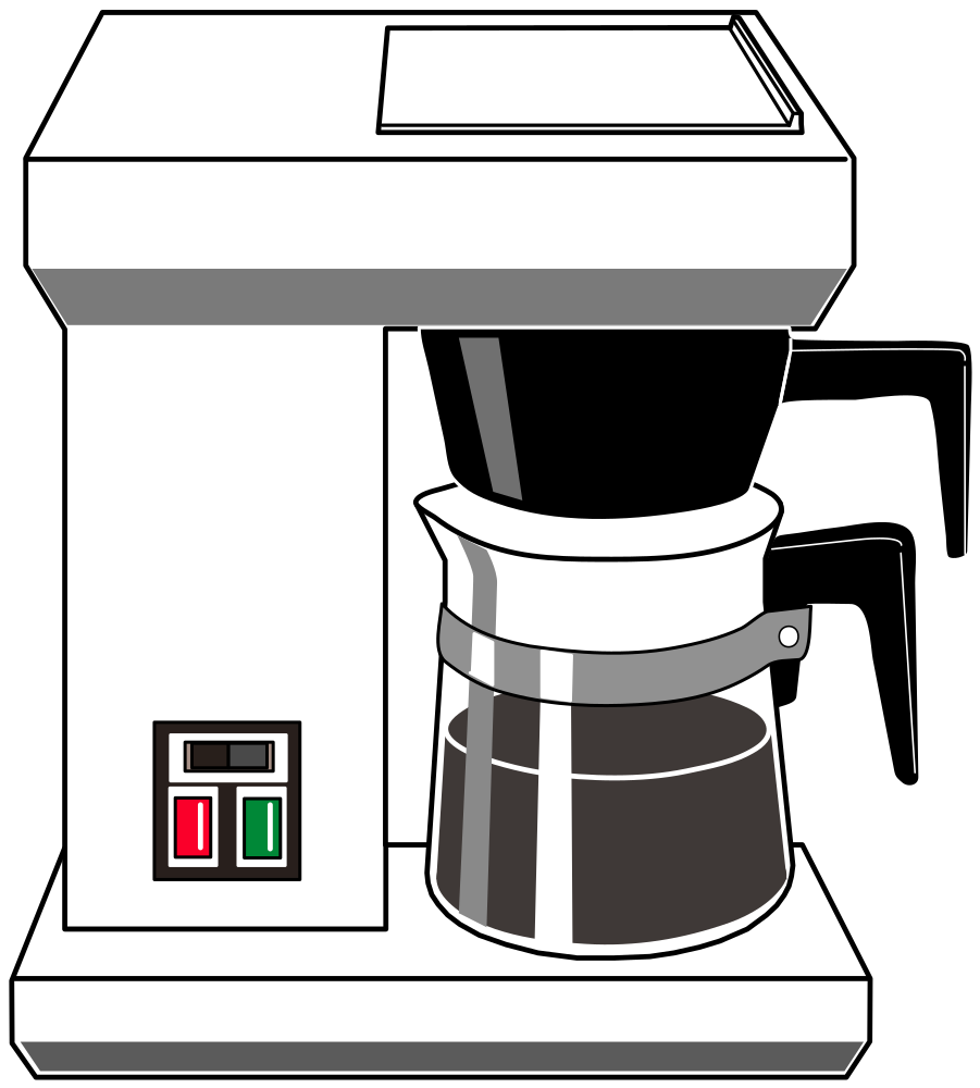 Download OnlineLabels Clip Art - Drip Coffee Maker