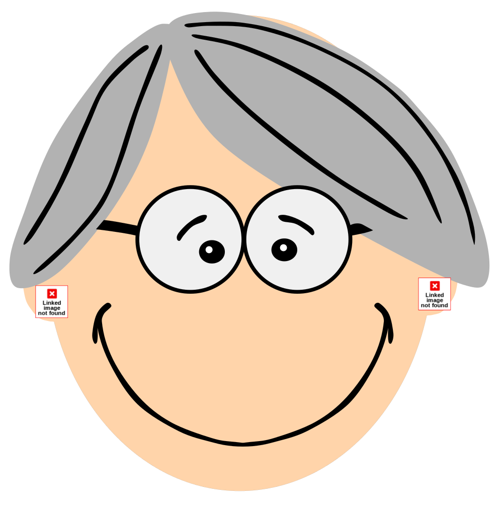Download OnlineLabels Clip Art - Grey Haired Grandma