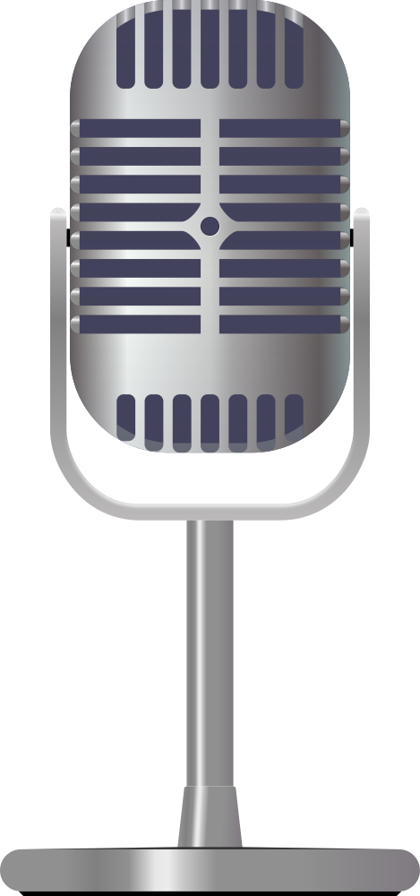 OnlineLabels Clip Art - Microphone