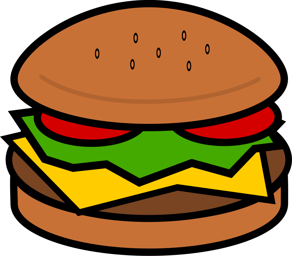 OnlineLabels Clip Art Hamburger